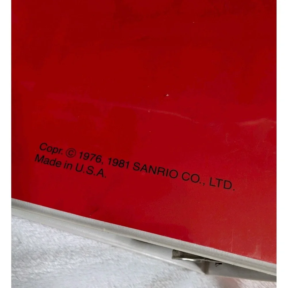 Vintage Hello Kitty 1981 3 Ring Binder And 1985 Calendar Sanrio 1980s 80s